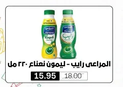 المراعي رايب - ليمون نعناع ٢٢٠ مل