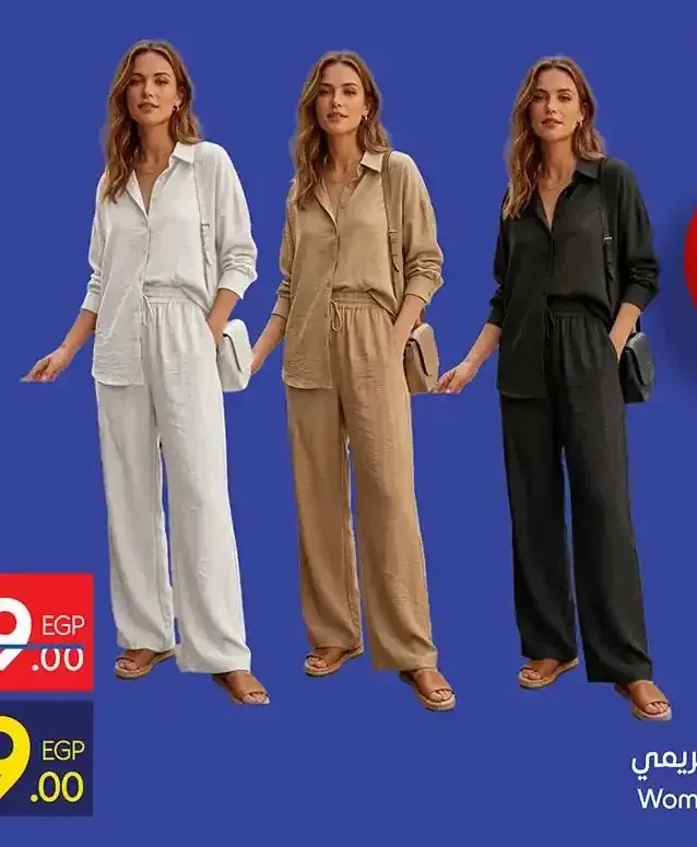 بلوزة او بنطلون حريمي