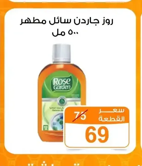 روز جاردن سائل مطهر 500 مل