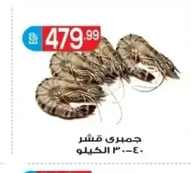 جمبري قشر 40-30 الكيلو
