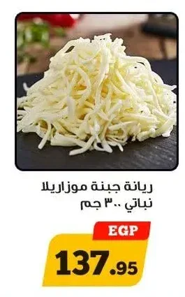 ريانة جبنة موزاريلا نباتي 300 جم