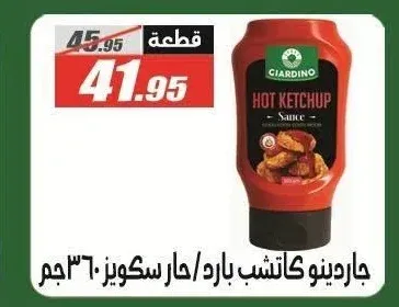 جاريدينو كاتشب حار سكويز 360 جم