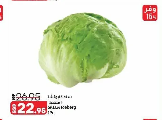 خس كابوتشا 1 قطعة