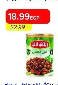 فول مدمس ريتش لاند سادة 400 جرام