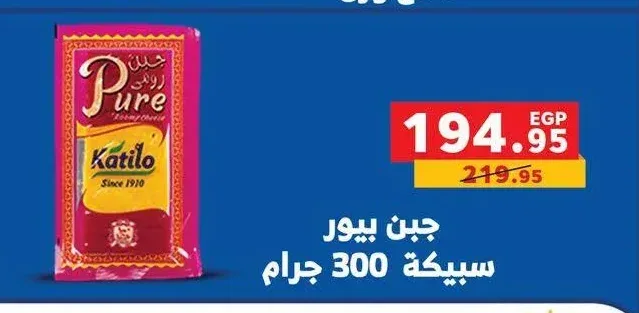 جبن بيور سبيكة 300 جرام