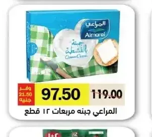 المراعي جبنه مربعات 12 قطعة
