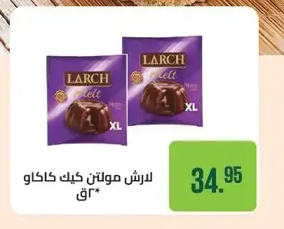 لارش مولتن كيك كاكاو 3 ق