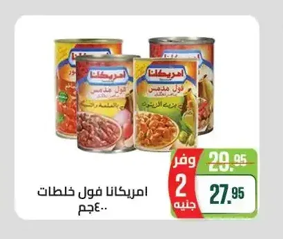 امريكانا فول خلطات 400 جم