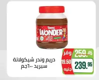 دريم وندر شيكولاتة سبريد 600 جم