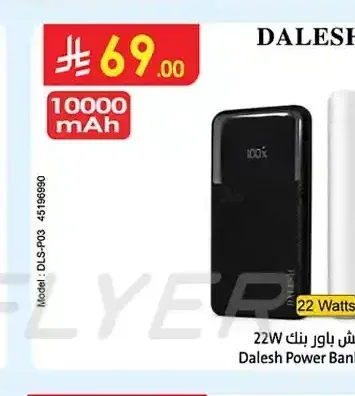 داليش باور بنك 22 واط