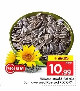 بذور تباع الشمس محمصة