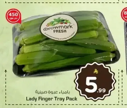 بامياء عبوة صينية