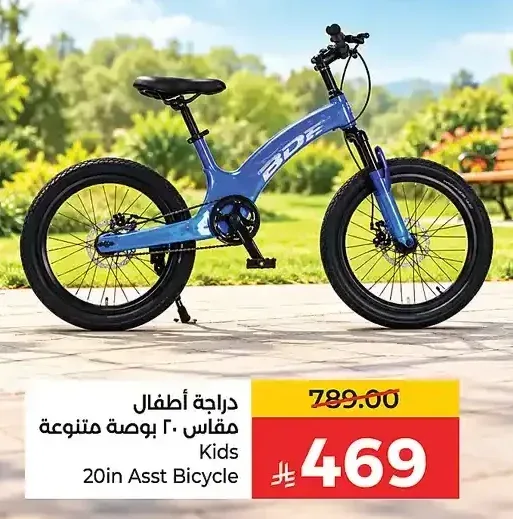 دراجة أطفال مقاس 20 بوصة متنوعة