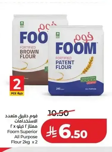 فوم دقيق متعدد الاستخدامات 2 كجم × 2