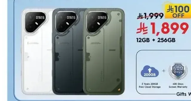 هاتف تكنو بوفا 8 برو 12 جيجابايت + 256 جيجابايت