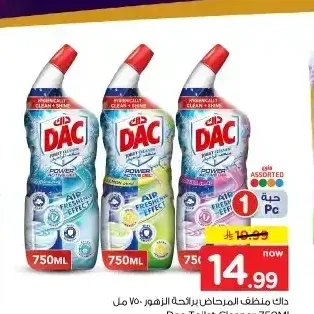 داك منظف المرحاض برائحة الزهور 750 مل