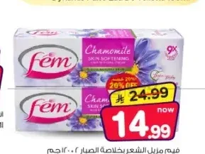 مزيل شعر فيم بالصبار 2 × 120 جم
