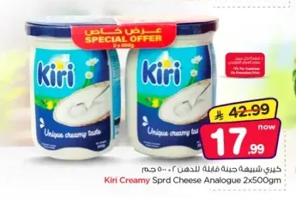 جبنة كيري قابلة للدهن 2 × 500 جم
