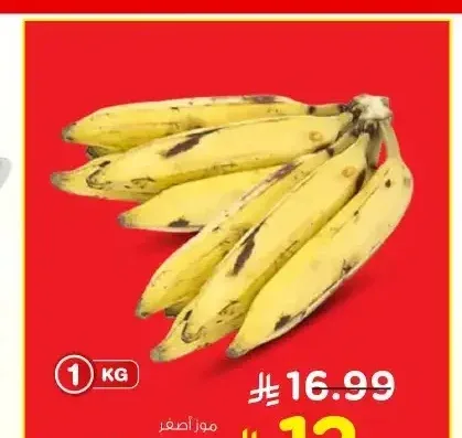 موز أصفر