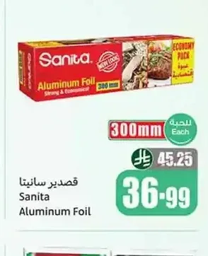 قصدير سانيتا 300 مم