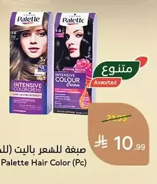 صبغة للشعر باليت