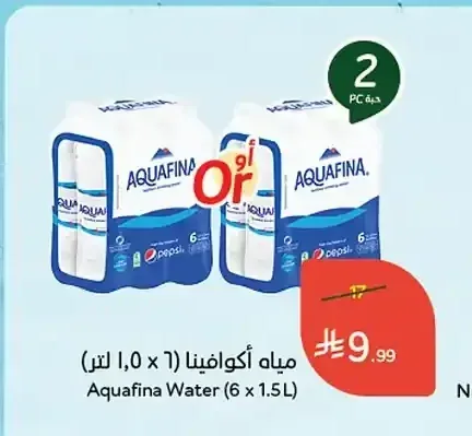مياه أكوافينا (6 × 1.5 لتر)