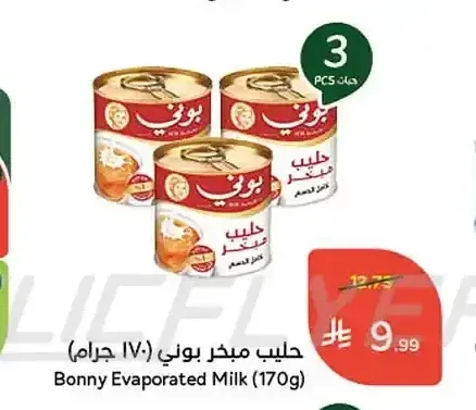 حليب مبخر بوني (170 جم)
