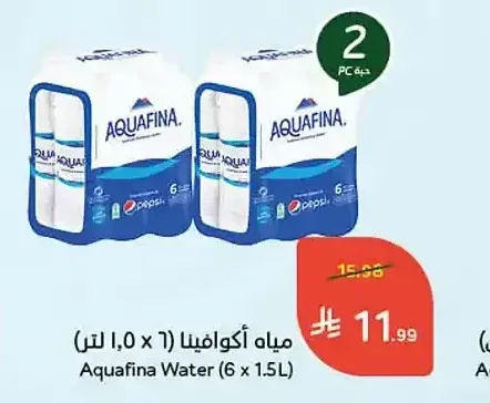 مياه أكوافينا (6 × 1.5 لتر)