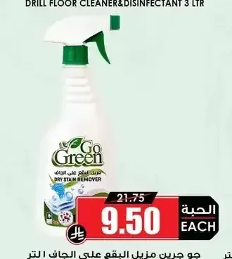 جو جرين مزيل البقع على الجاف 1 لتر