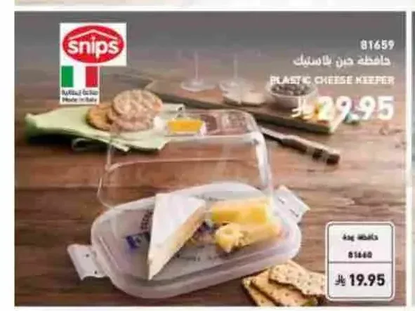حافظة جبن بلاستيك