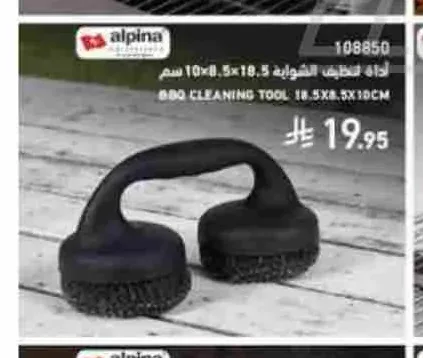 أداة تنظيف الشواية 18.5×10 سم ألبينا