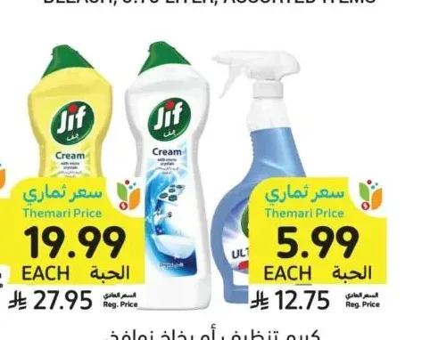 كريم تنظيف أو بخاخ نوافذ جيف 500 - 750 مل