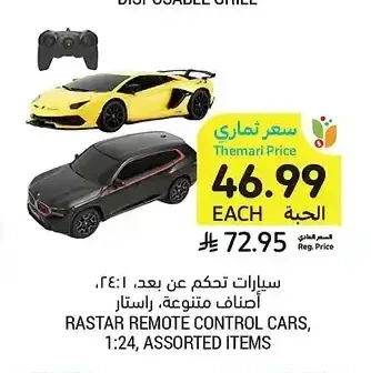 سيارات تحكم عن بعد، أصناف متنوعة، 1:24